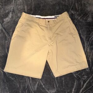 Mens Polo Khaki Golf Shorts Size 35
